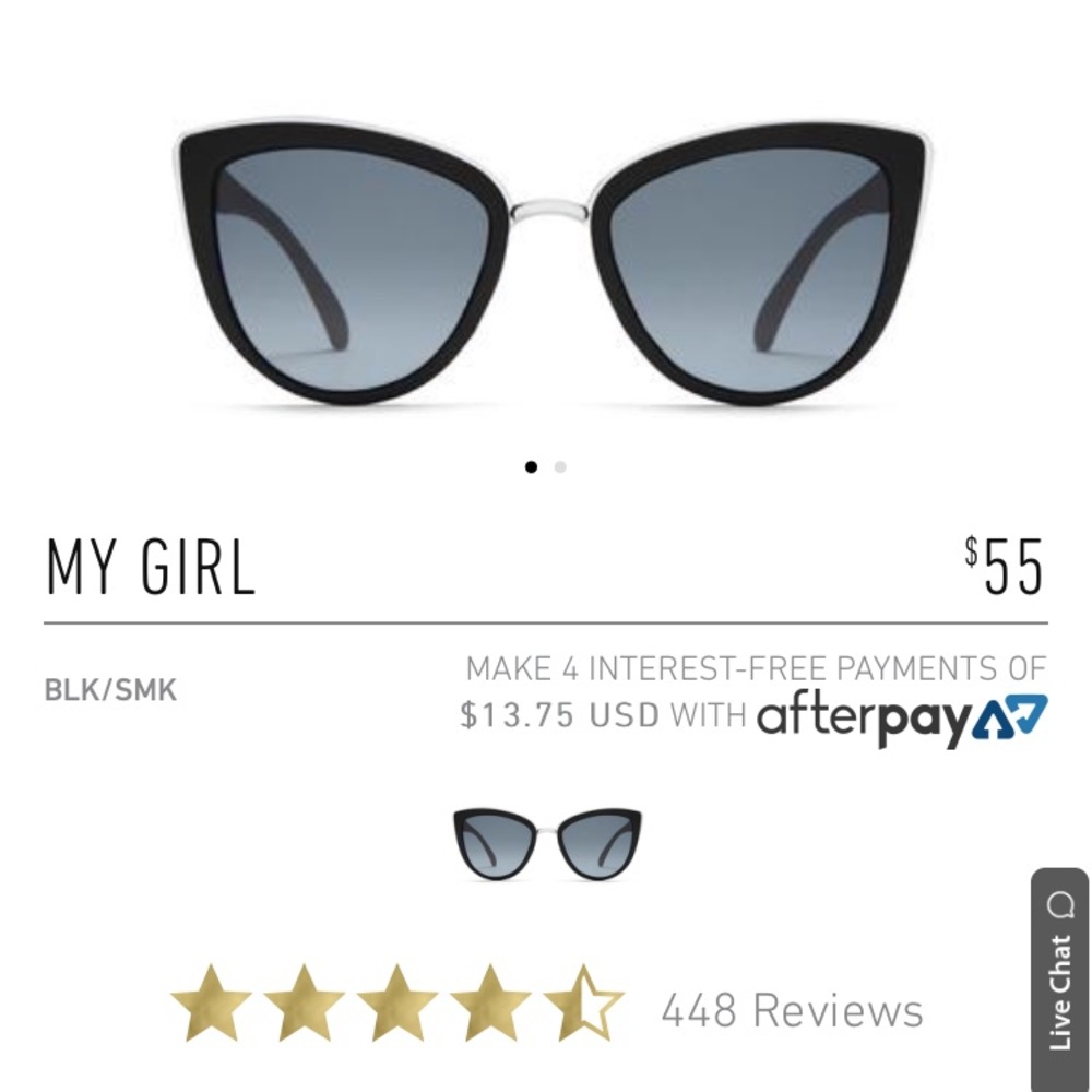 Quay Australia My Girl Sunglasses Brand New-Gift!